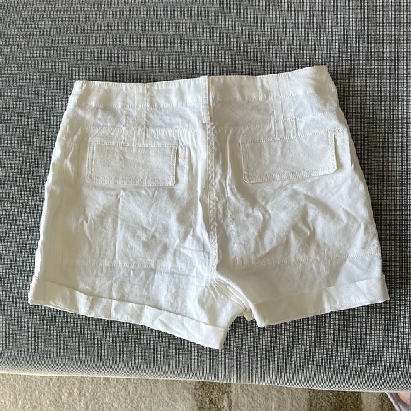 Cotton white shorts “Theory” Size 0 - Picture 2 of 3
